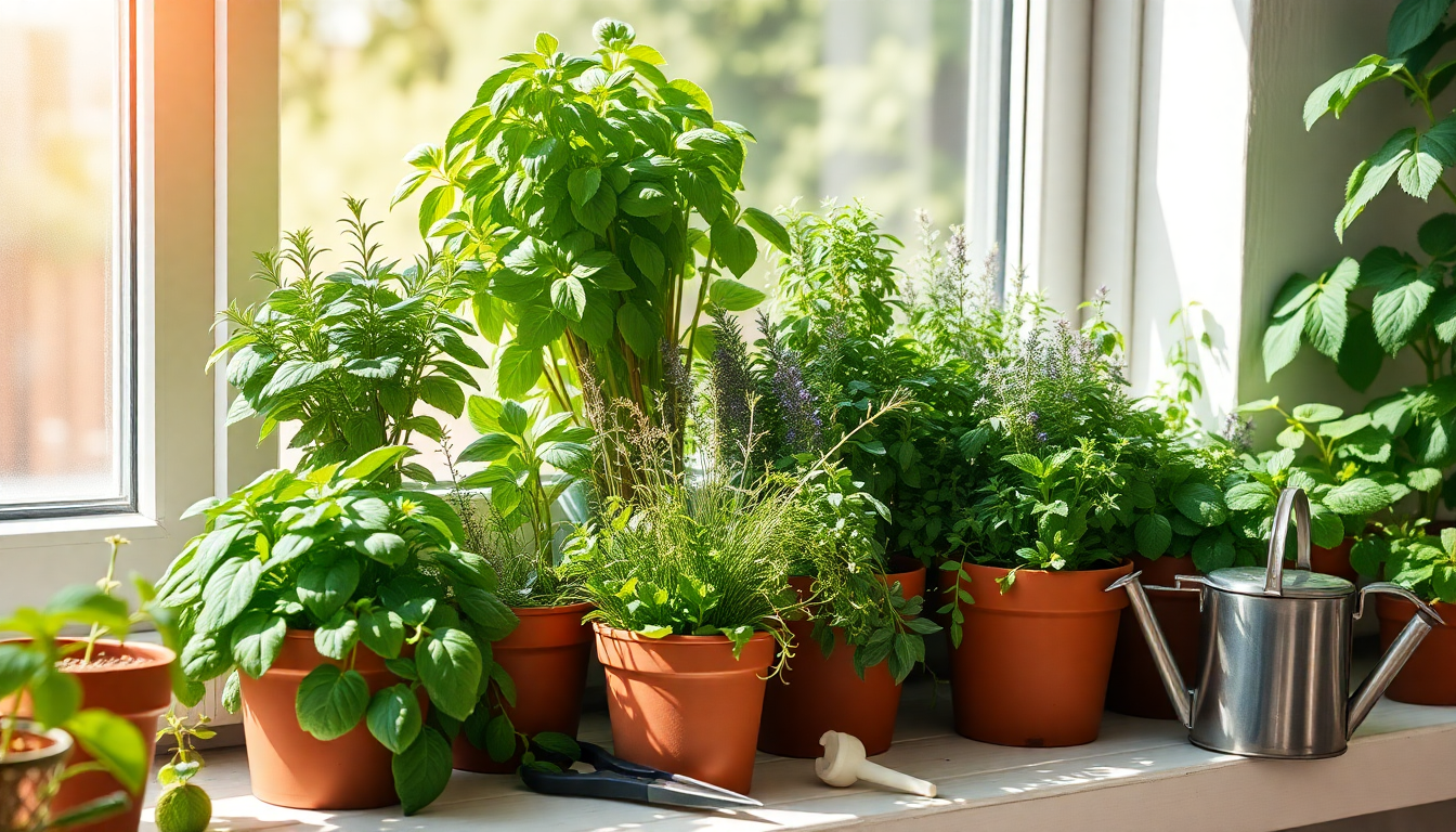 Cultivating Culinary Delights: A Guide to Growing Herbs in Small Spaces