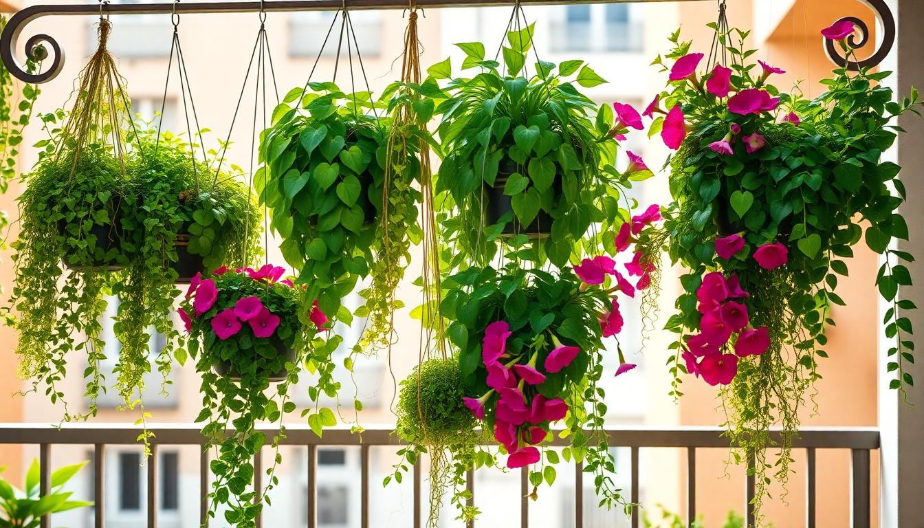 Elevate Your Balcony Oasis: Top Hanging Plants for Small Spaces Near Sarjapur