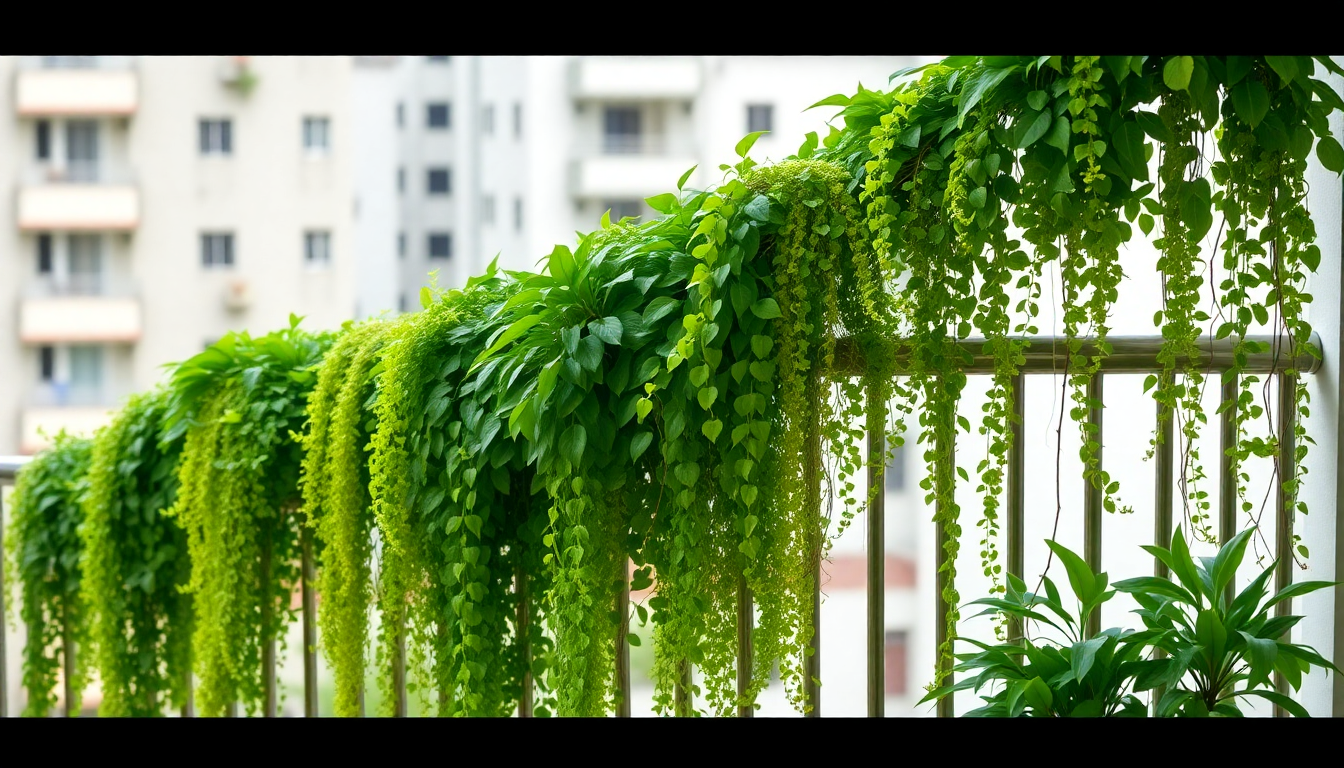 Best Hanging Plants for Balcony Railings in HSR Layout – Idyl's Balcony Fix