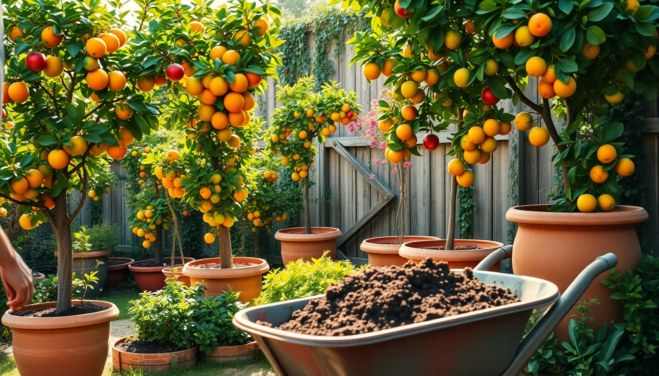 The Ultimate Guide to the Best Potting Mix for Container Fruit Trees