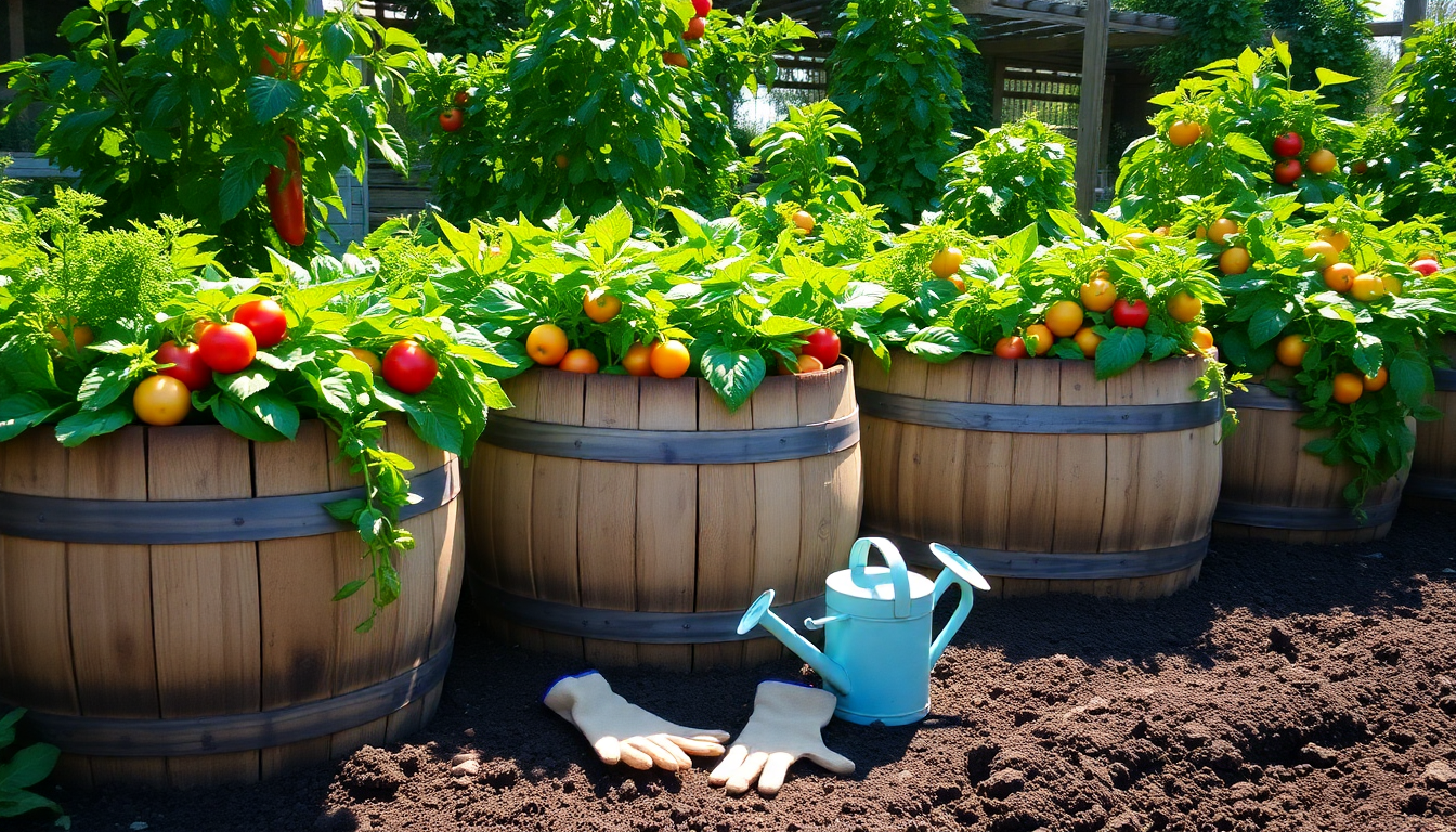 Grow Vegetables in Raised Barrels: A Beginner's Guide to Bountiful Harvests