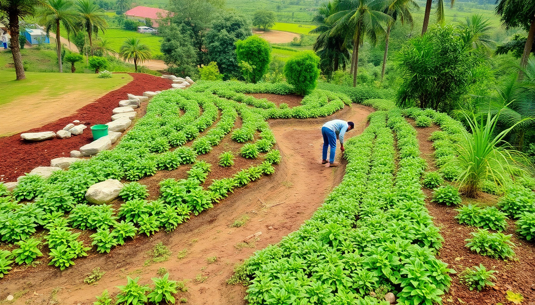 Preventing Soil Erosion in Home Gardens Near Sarjapur