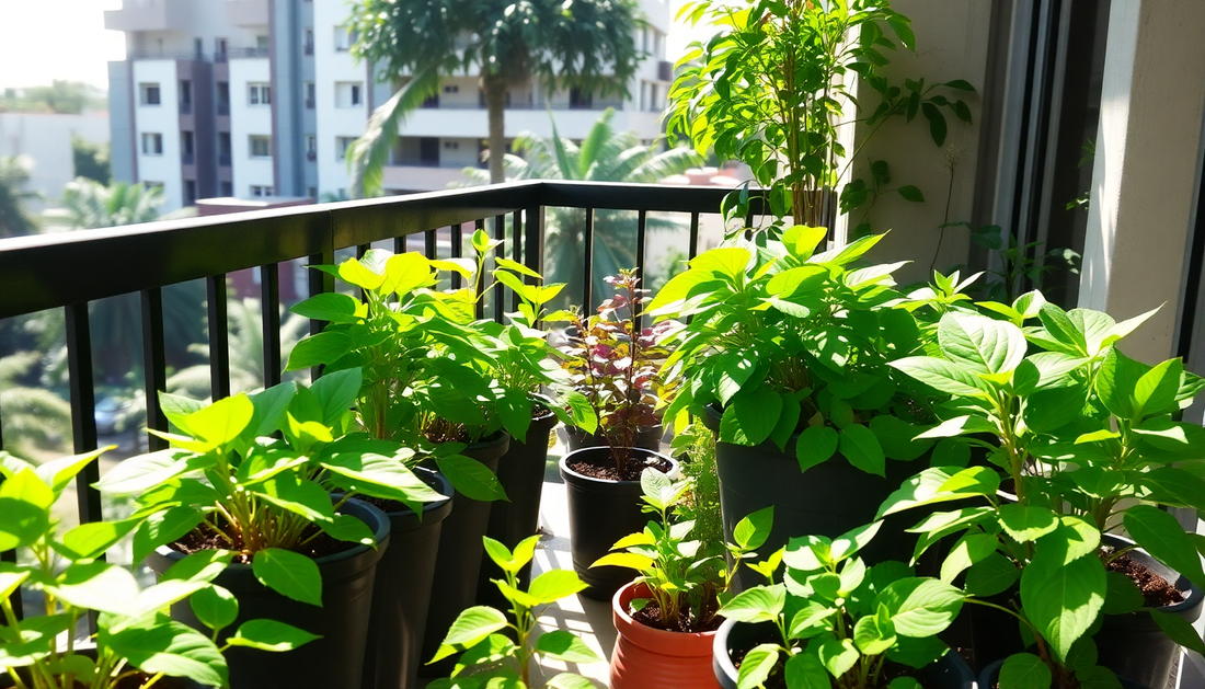 Why Idyl's Plastic Pots Are the Best for Balcony Gardening in Sarjapur Road