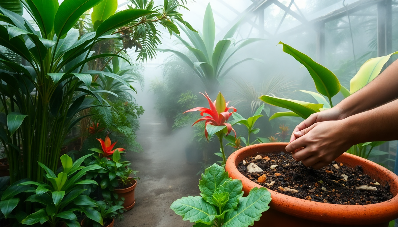 The Ultimate Guide to Creating the Perfect Potting Mix for High Humidity Plants