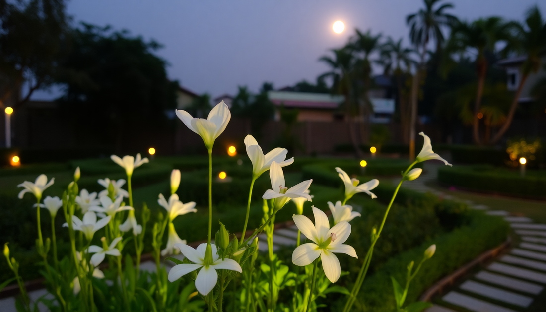 Enchanting Evenings with Evening-Blooming Plants in HSR Layout