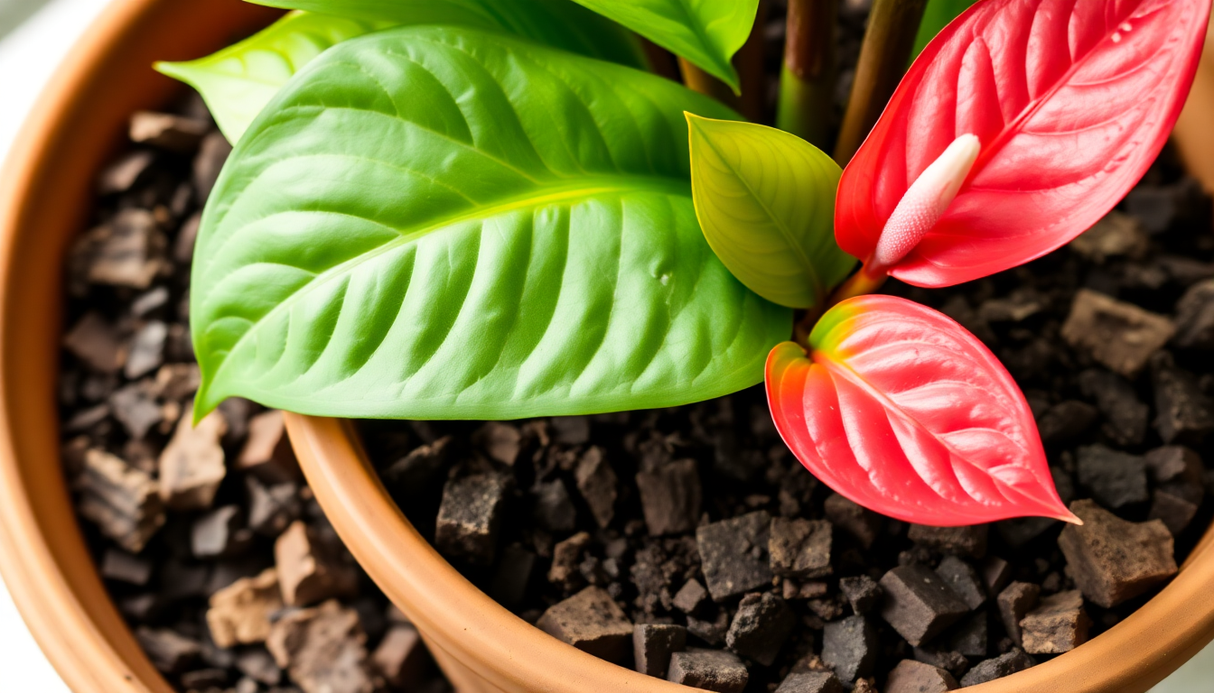 The Ideal Potting Mix for Anthurium Plants