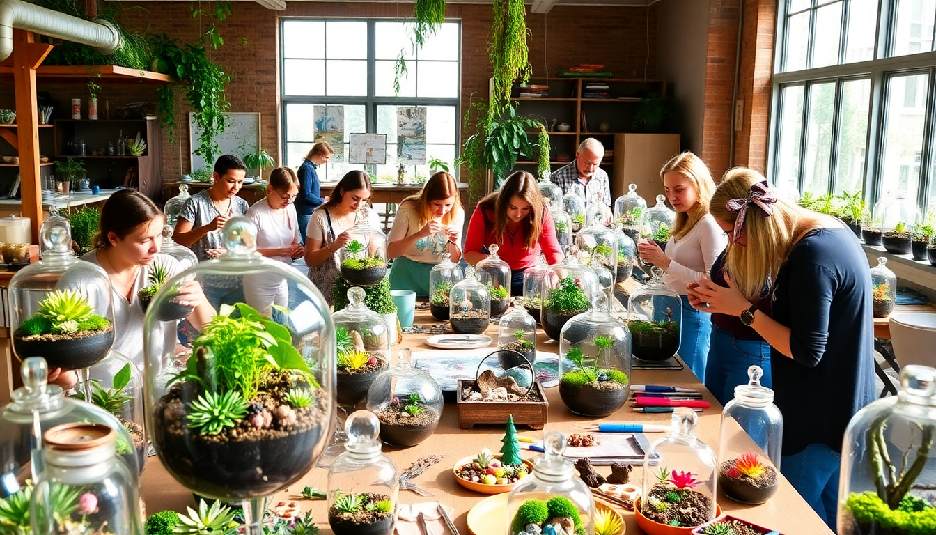 Unleash Your Creativity: Discover the Joy of Terrarium Workshops