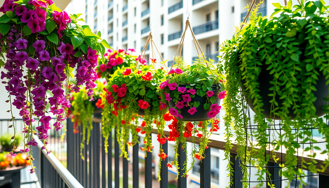Hanging Baskets for Balcony Plants – HSR Layout's Best at Idyl