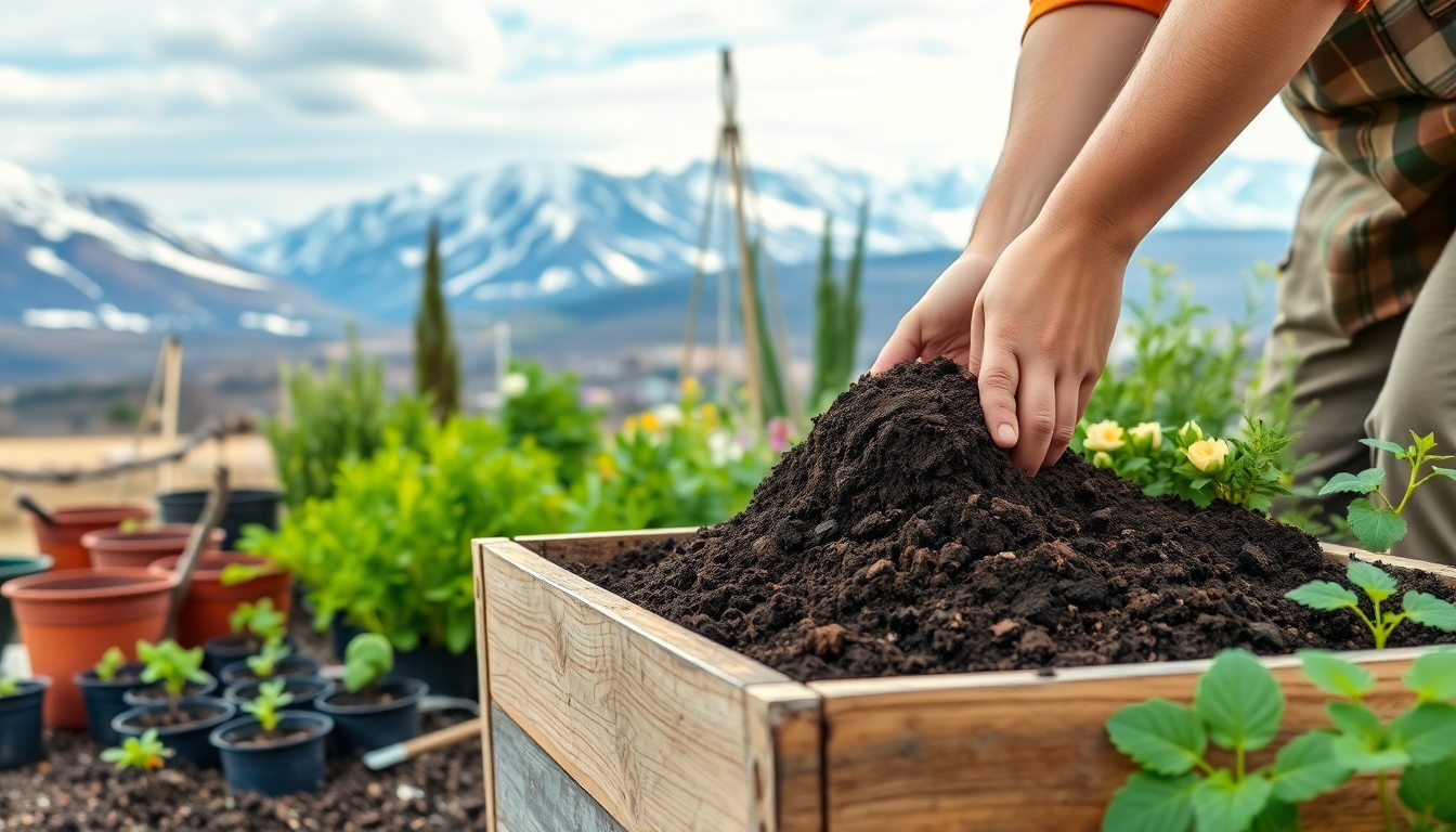 How to Make Potting Mix for Cold-Climate Gardens