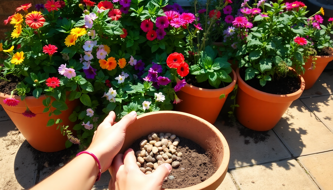 Unlocking the Secret to Thriving Container Gardens: Mastering Soil Drainage