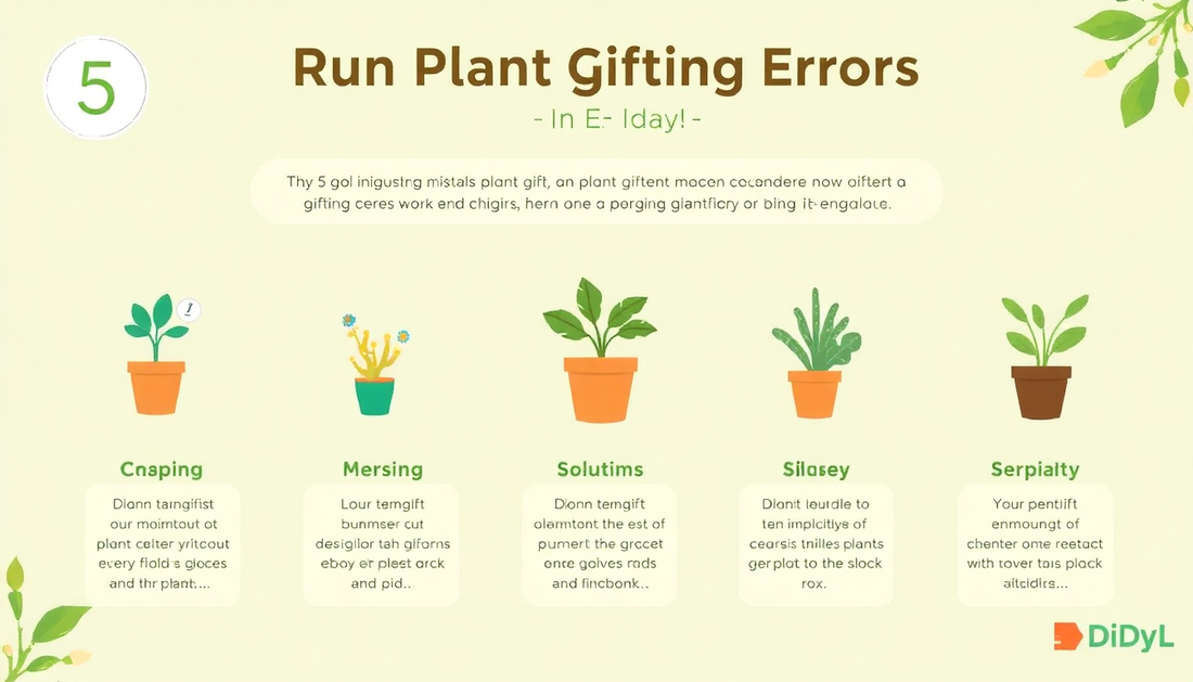 Top 5 Plant Gifting Mistakes Bangalore Buyers Make (and How Idyl Solves Them)
