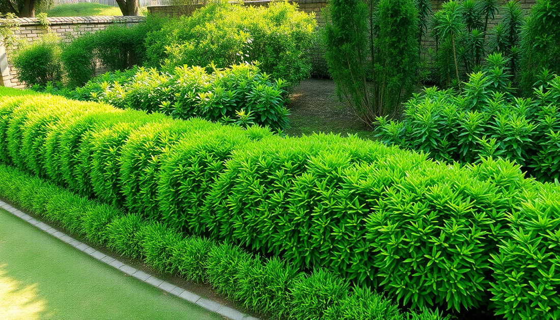Evergreen Border Plants for Structured Gardens in HSR Layout