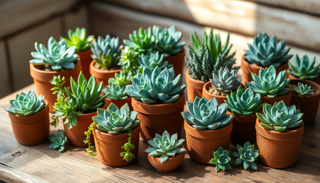 Elevate Your Space with Clay Pot Succulent Gardens: Arrangement and Care Tips