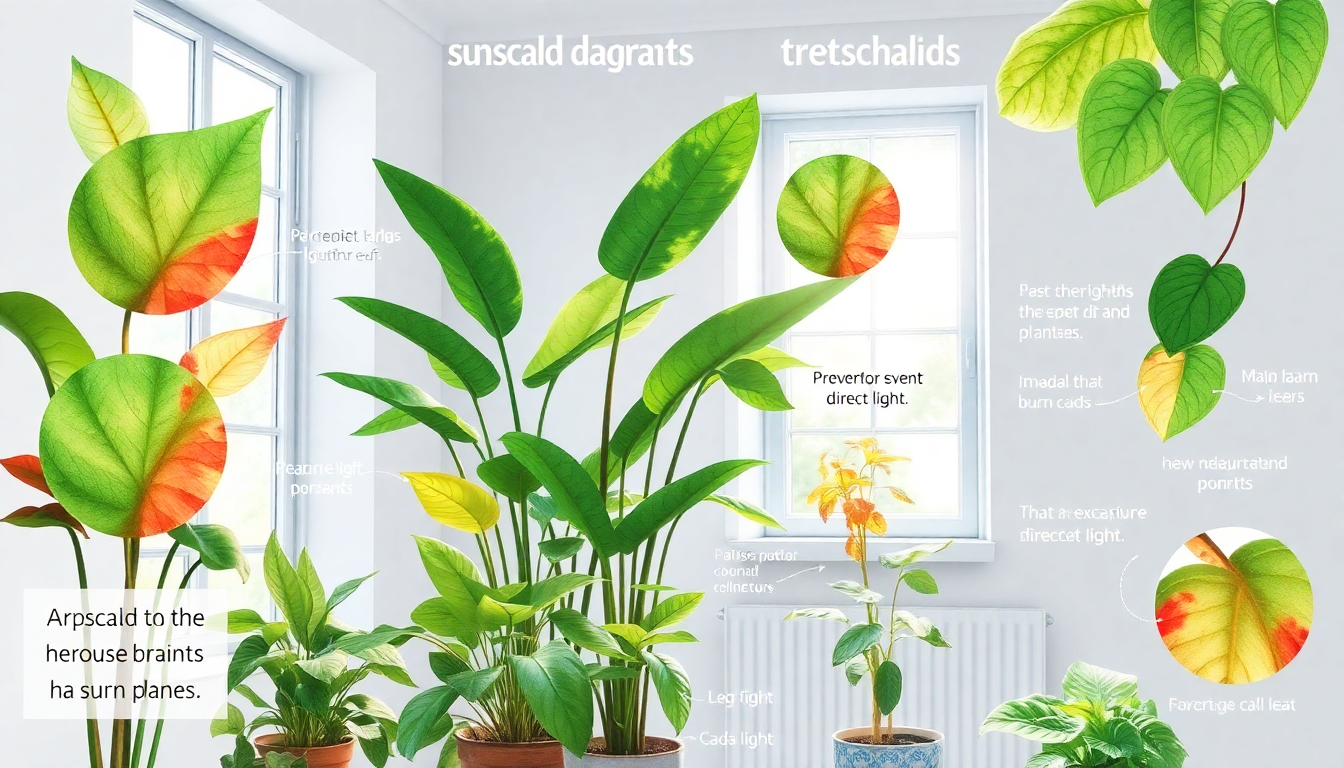 Preventing and Treating Sunscald in Your Indoor Plants
