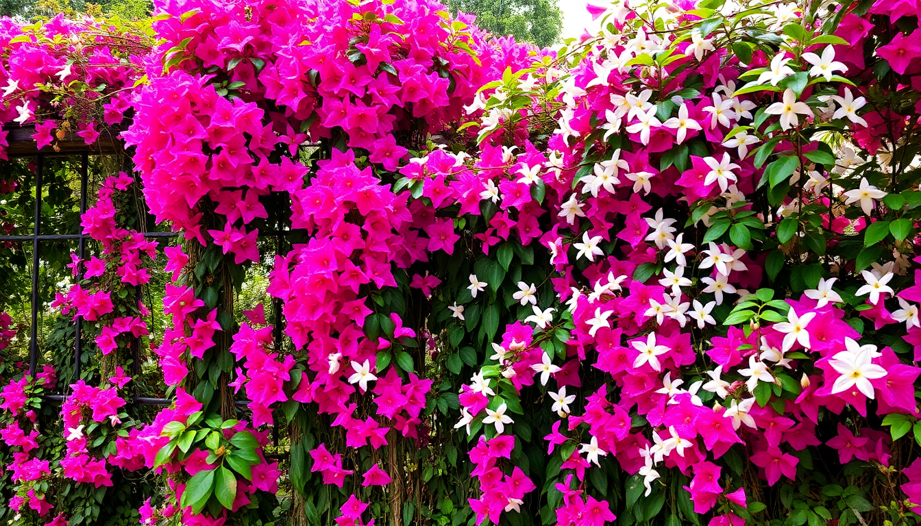Vibrant Summer Blooms: The Best Flowering Vines to Grow in HSR Layout