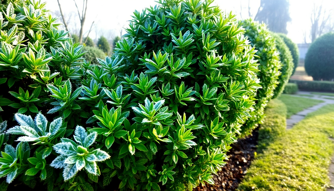Frost-Proof Shrubs That Stay Green in HSR Layout Winters