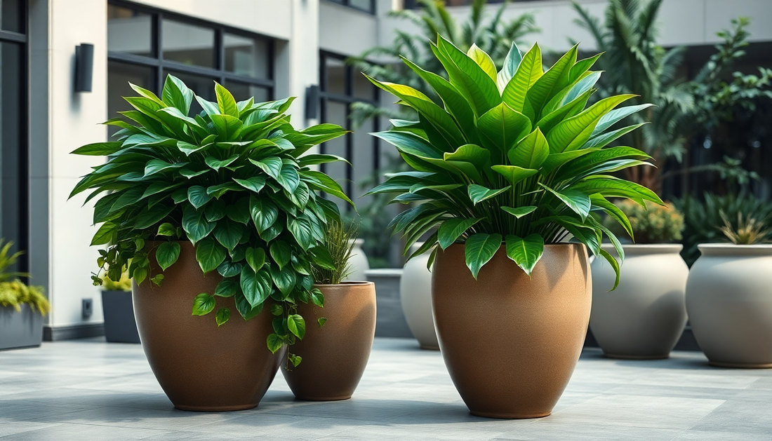 The Best Large Plant Pots by Idyl for Big Plants in Sarjapur Road