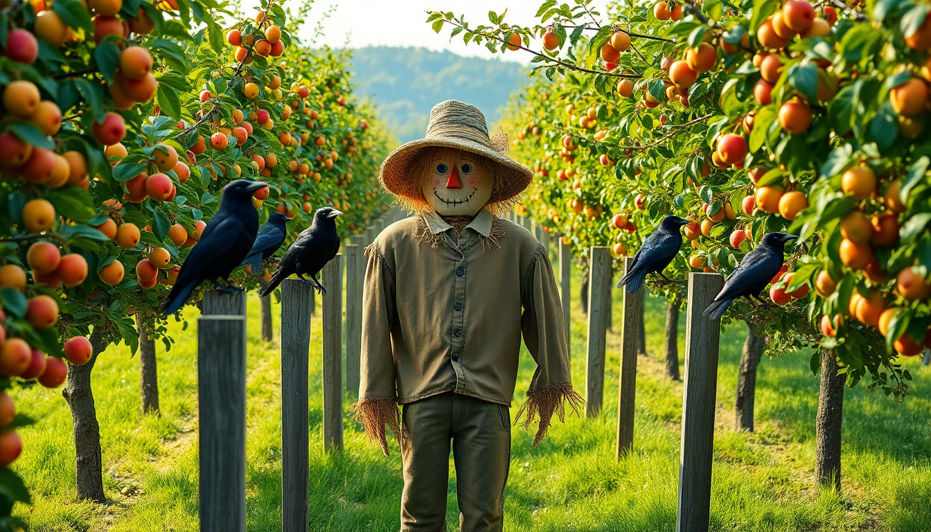 Keeping Crows at Bay: Protecting Your Fruit Crops