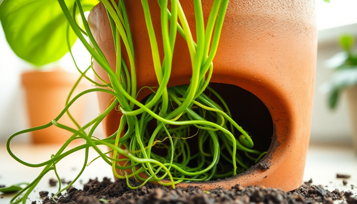 Why Your Plants Are Growing Roots Out of Pots (And What to Do)