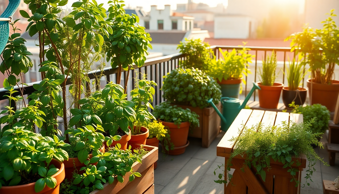Cultivate Your Own Culinary Oasis: A Guide to Creating a Thriving Balcony Herb Garden with Idyl