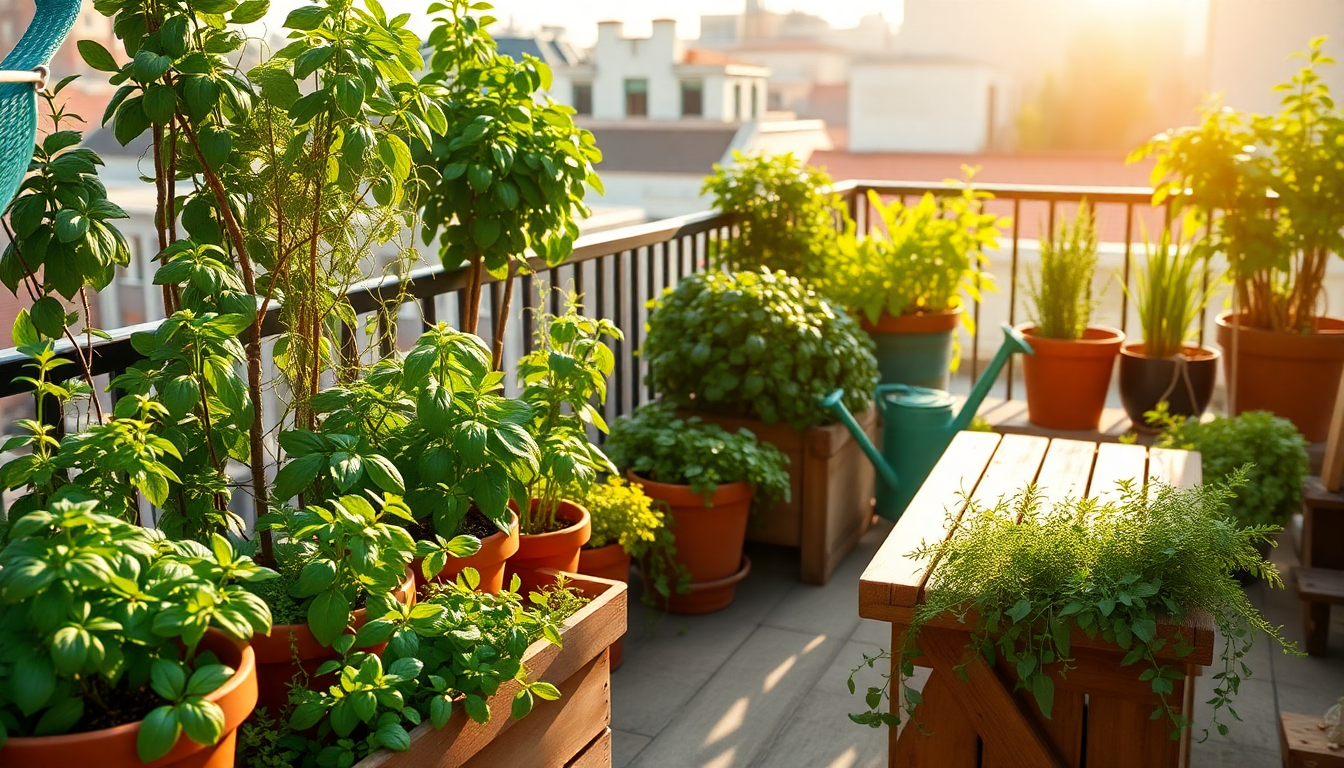 Cultivate Your Own Culinary Oasis: A Guide to Creating a Thriving Balcony Herb Garden with Idyl