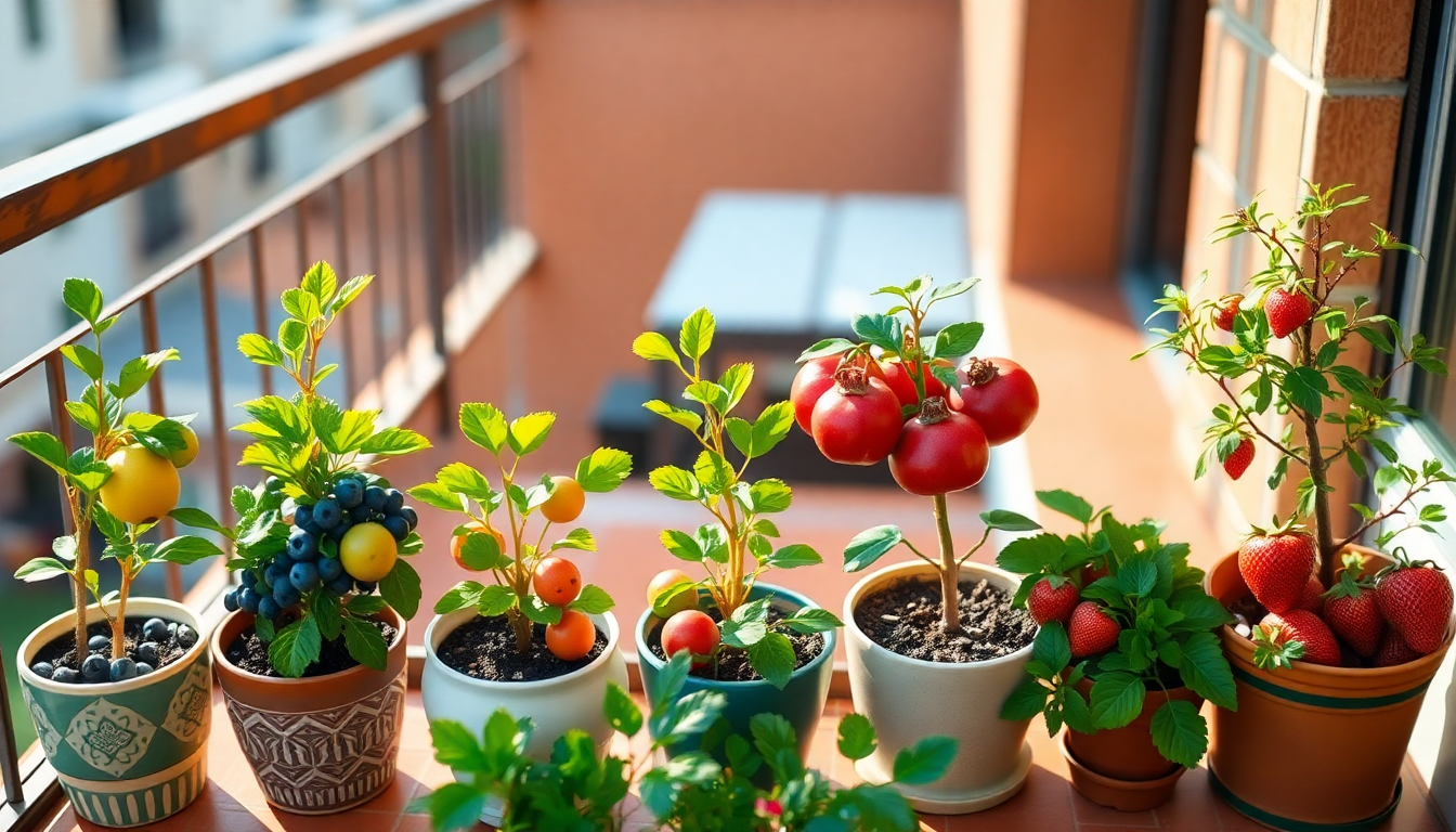 5 Fruit Plants That Thrive in Small Pots: A Guide to Growing Your Own Orchard on Your Balcony