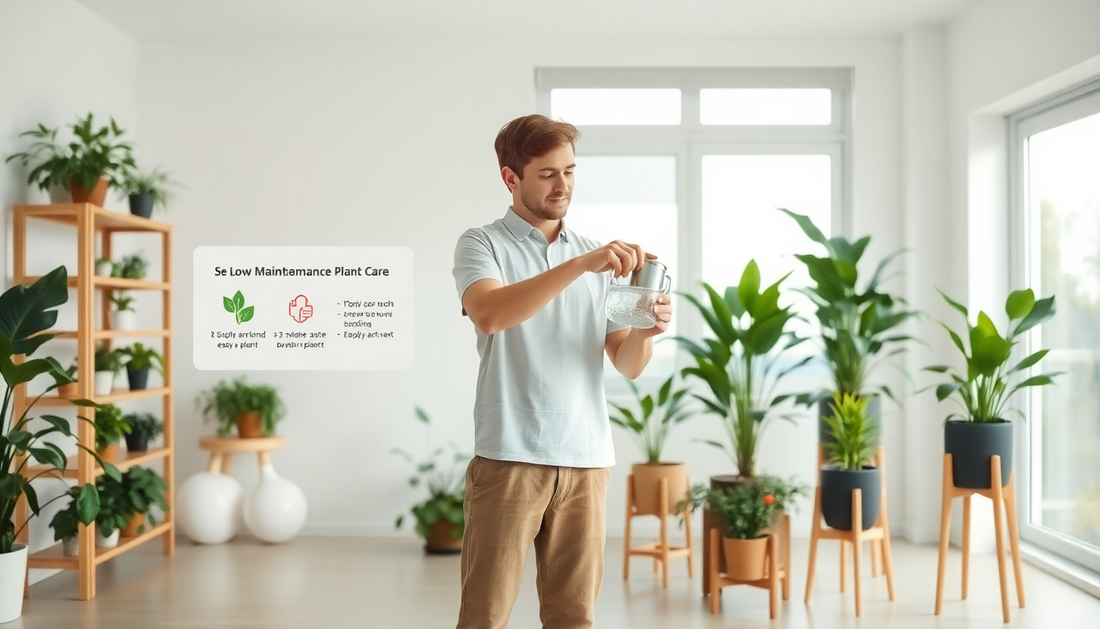 Indoor Plant Care for Busy People: Low-Effort Routine Class