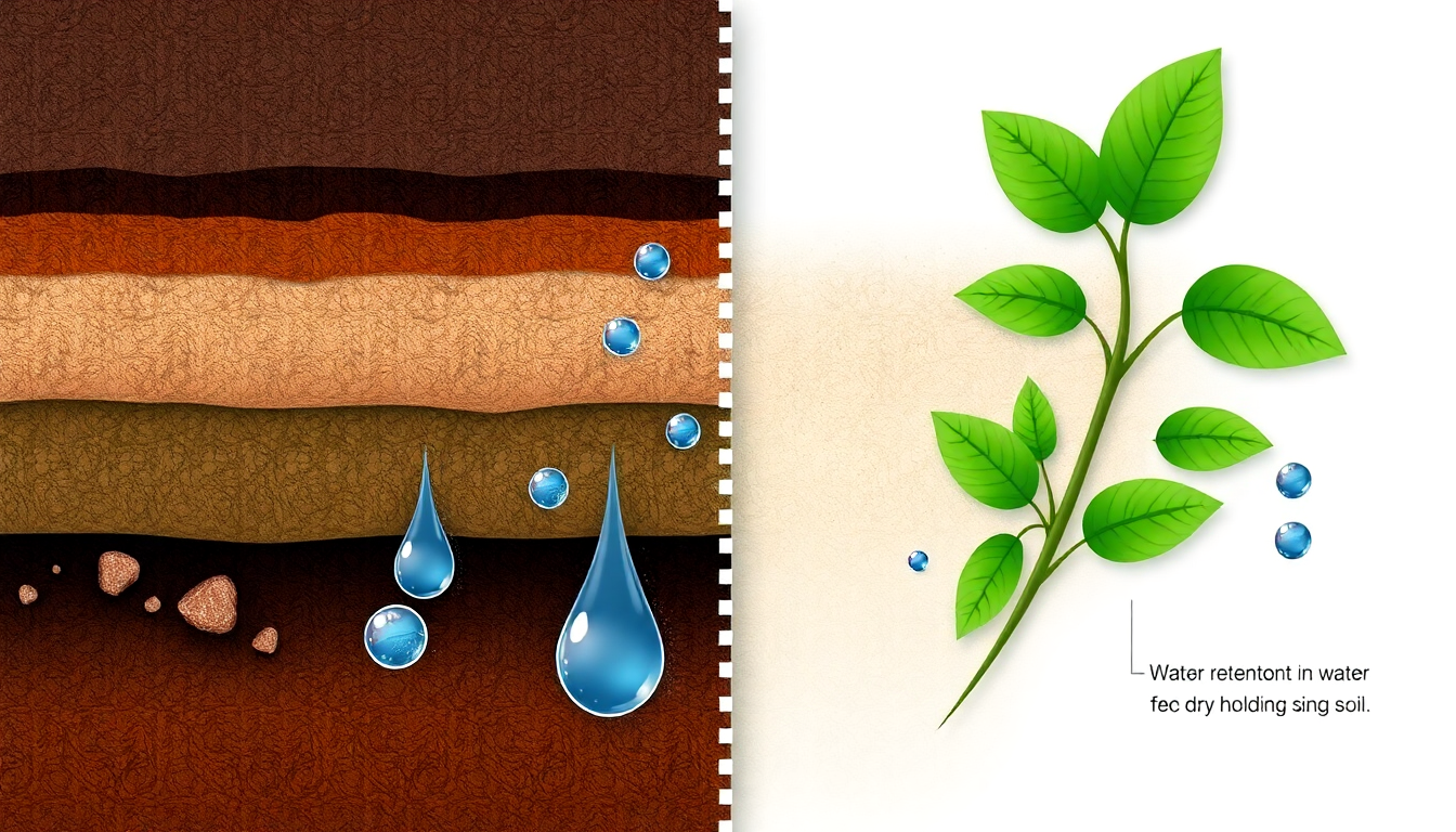The Importance of Soil Organic Content for Water Holding Capacity