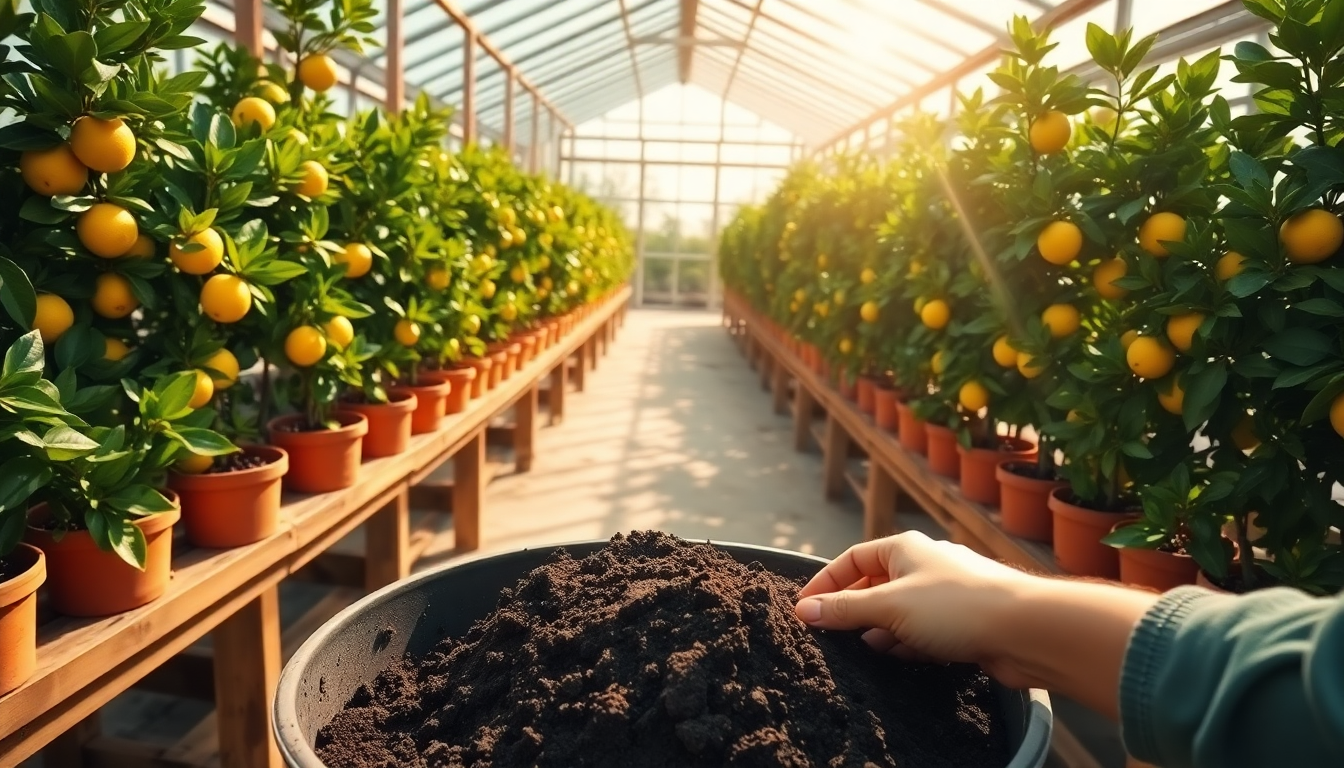 The Perfect Potting Mix for Thriving Lemon and Lime Trees