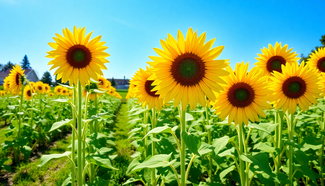 Unleash the Power of Fast-Growing Sunflowers for a Big Impact in HSR Layout