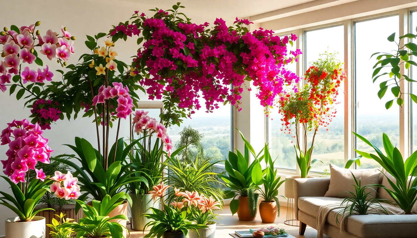 Bring Vibrant Blooms to Your Sarjapur Home: The Best Flowering Houseplants