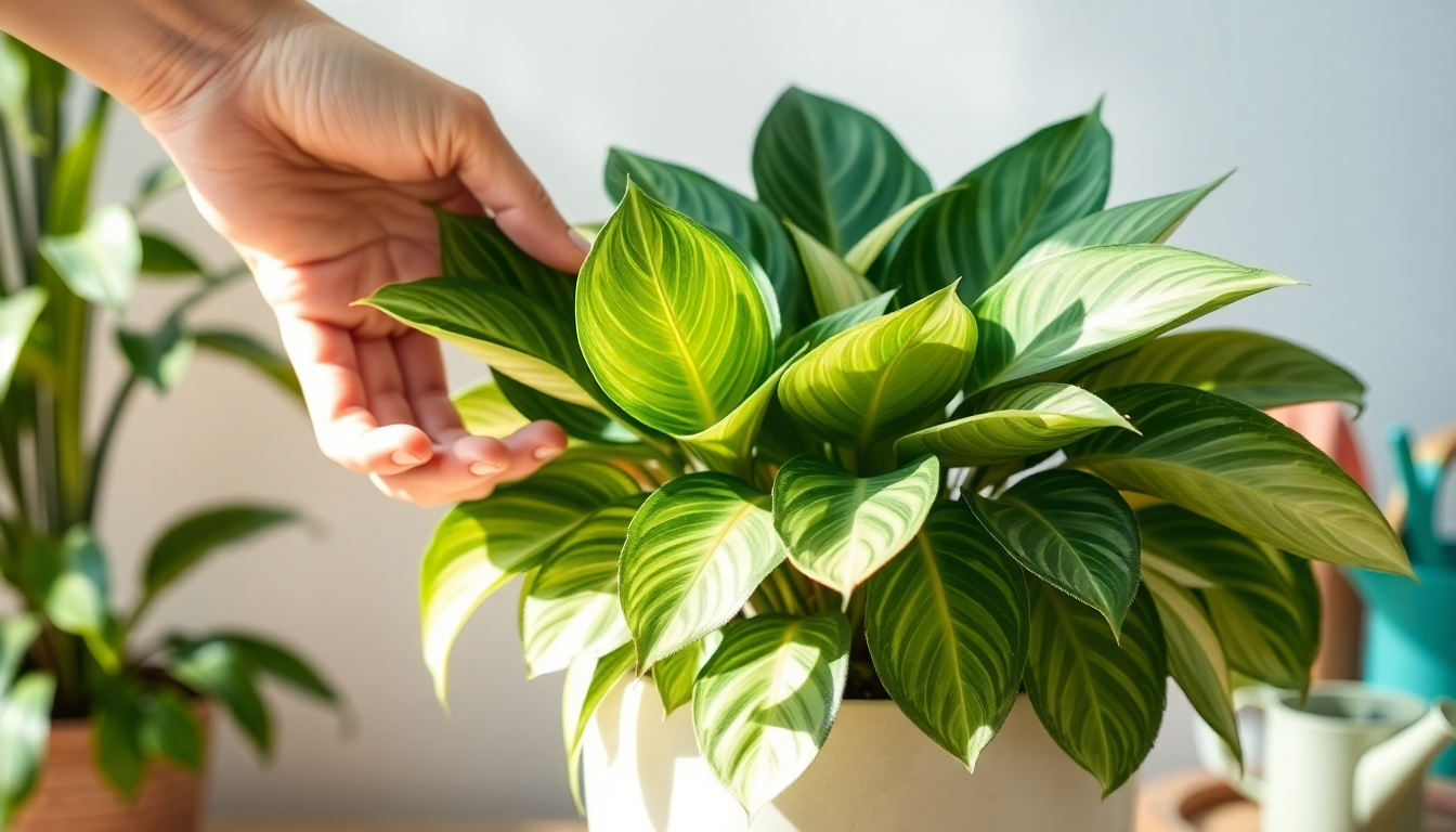 Reviving Your Aglaonema: A Guide to Caring for Drooping Leaves and Stressed Plants