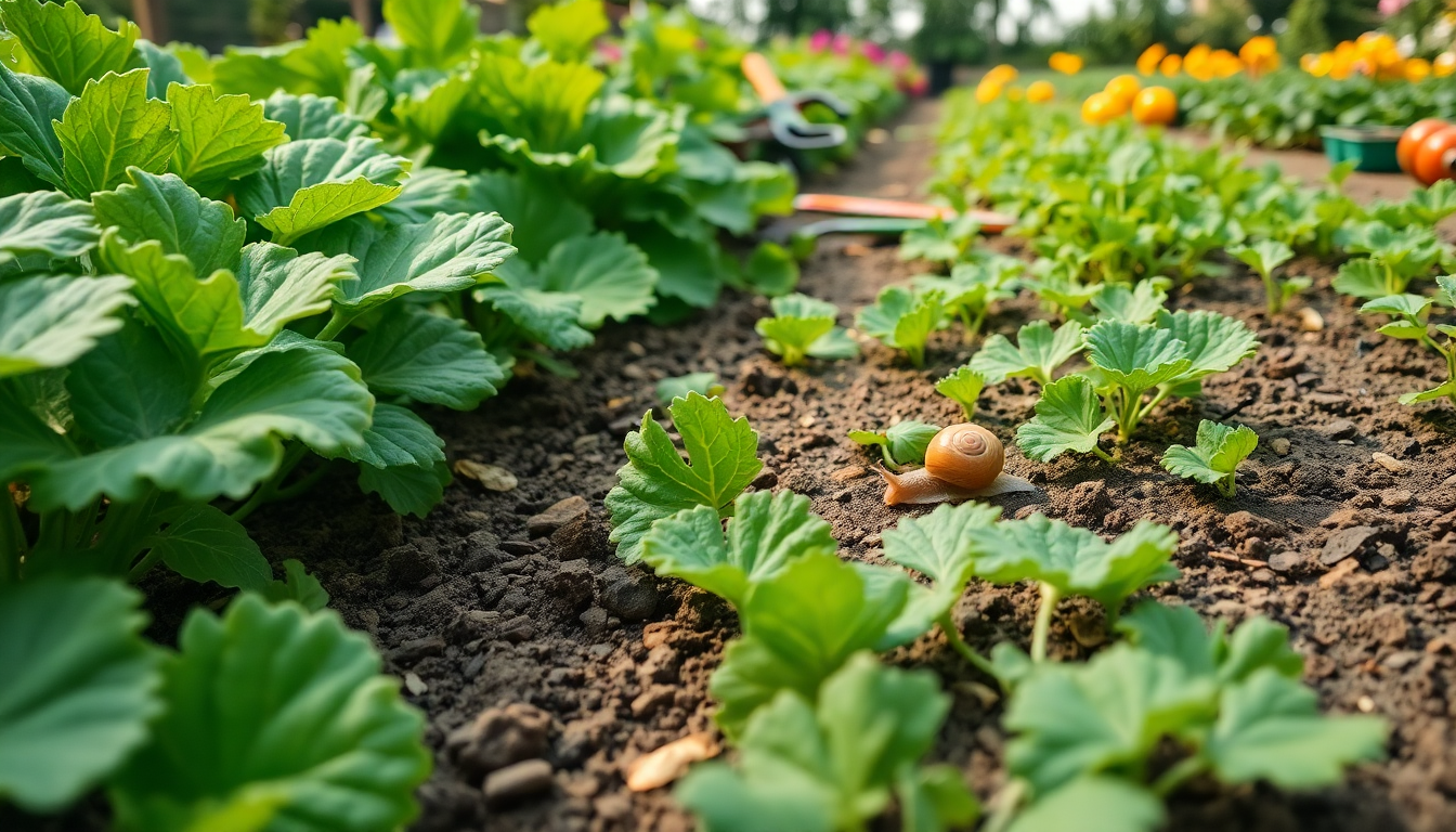 Outsmart the Slime: Effective Strategies to Prevent Snail Damage in Your Vegetable Garden