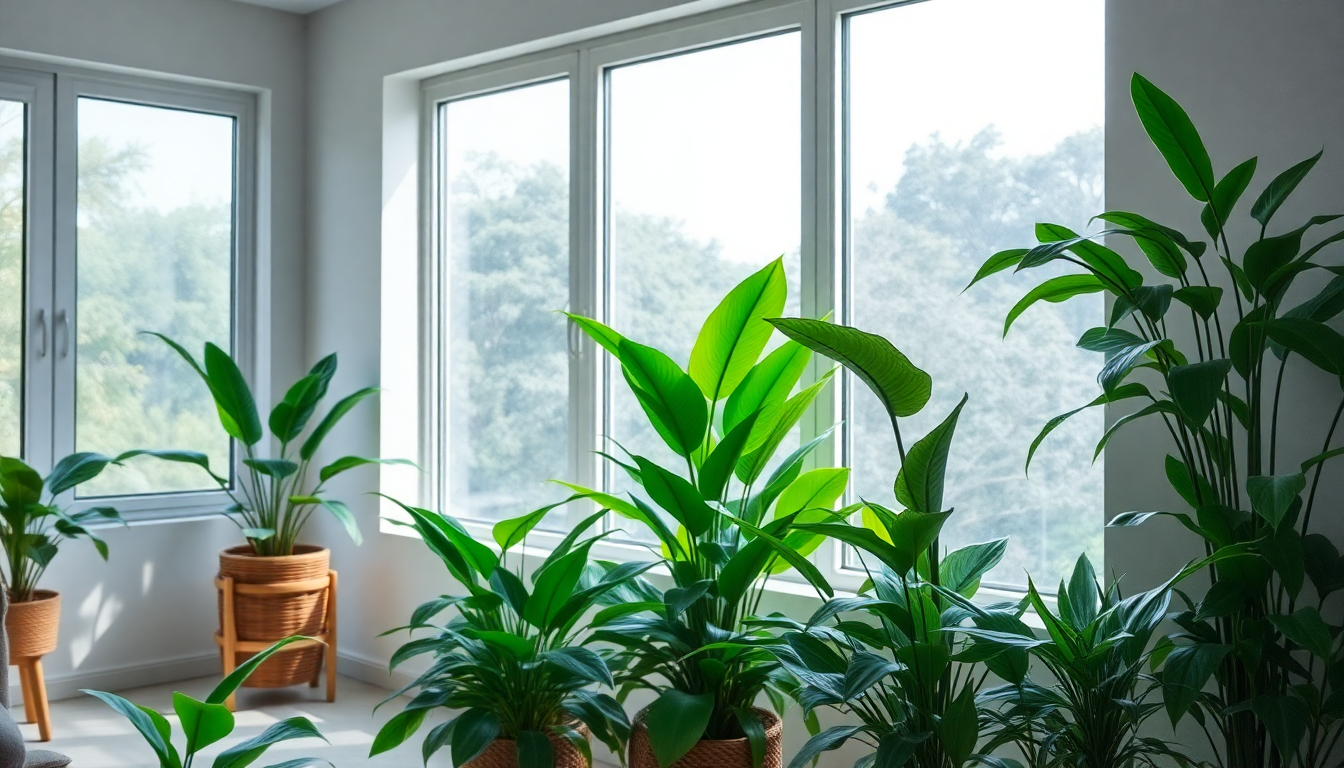 The Best Plants for Purifying Indoor Air at Night in Sarjapur Road with Idyl