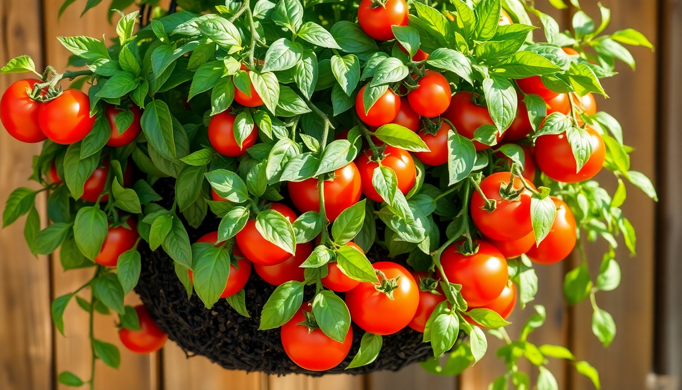 The Perfect Potting Mix for Thriving Hanging Tomato Baskets