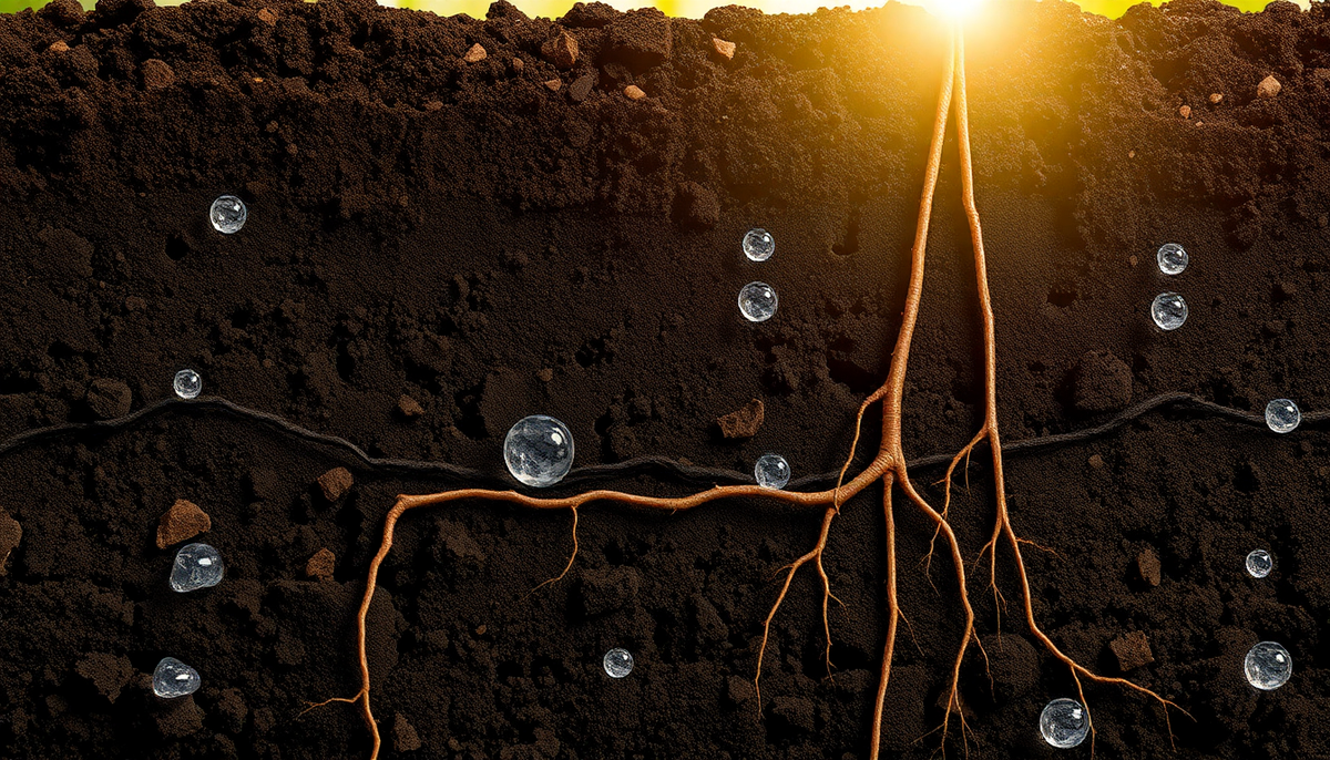 How Soil Structure Influences Water Retention and Plant Health