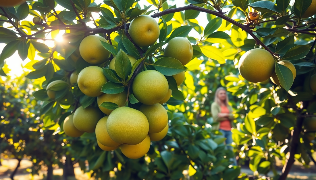Why Are My Grapefruits Staying Green and Not Turning Yellow?