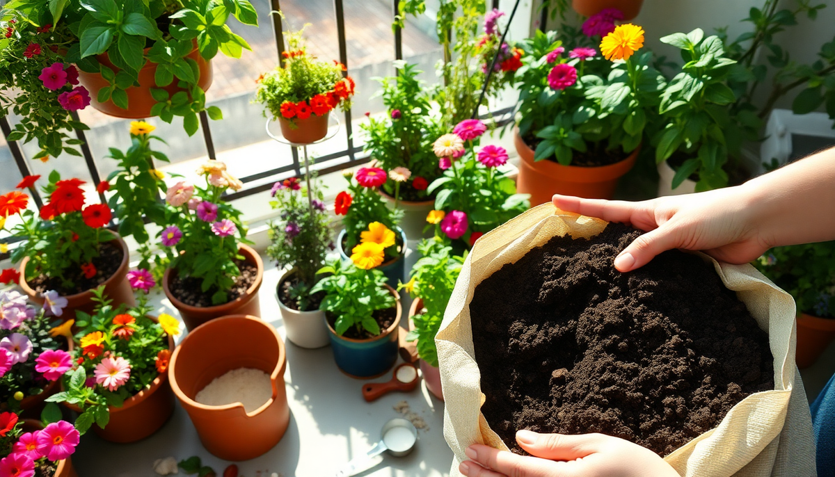 The Ultimate Guide to Crafting the Perfect Potting Mix for Your Balcon ...