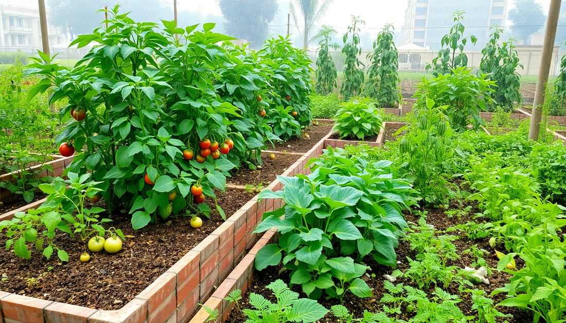 Monsoon-Tolerant Vegetable Varieties for HSR Layout Growers