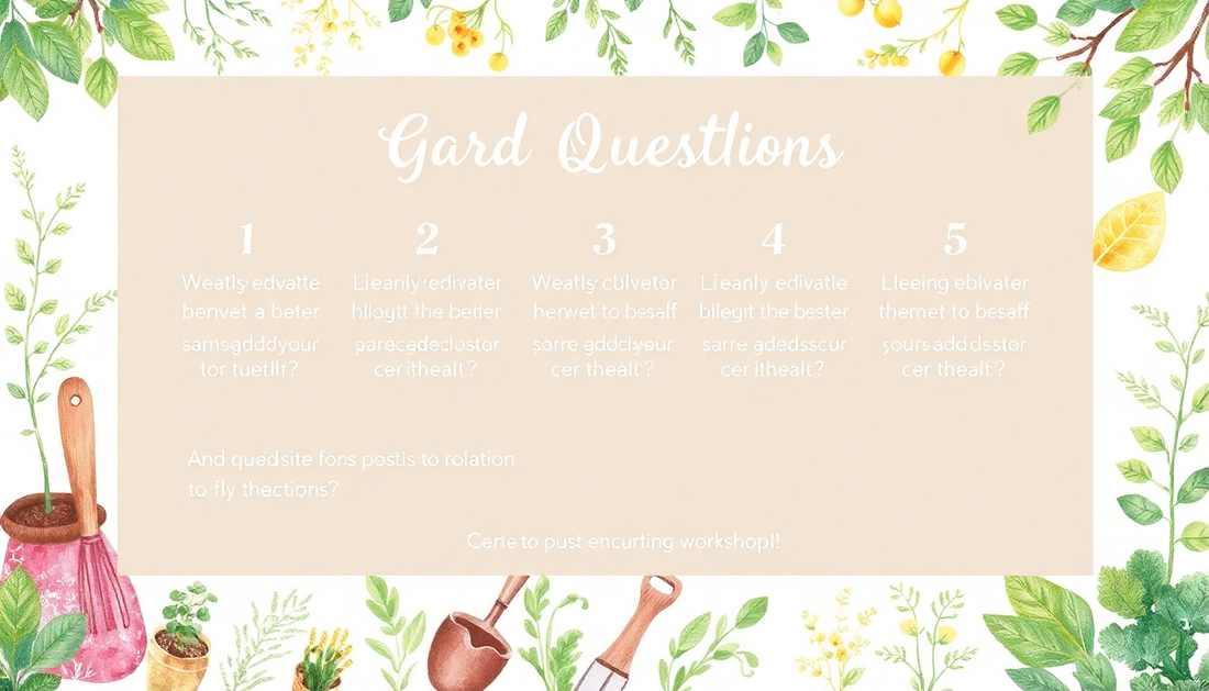 5 Questions to Ask Before Booking a Gardening Workshop