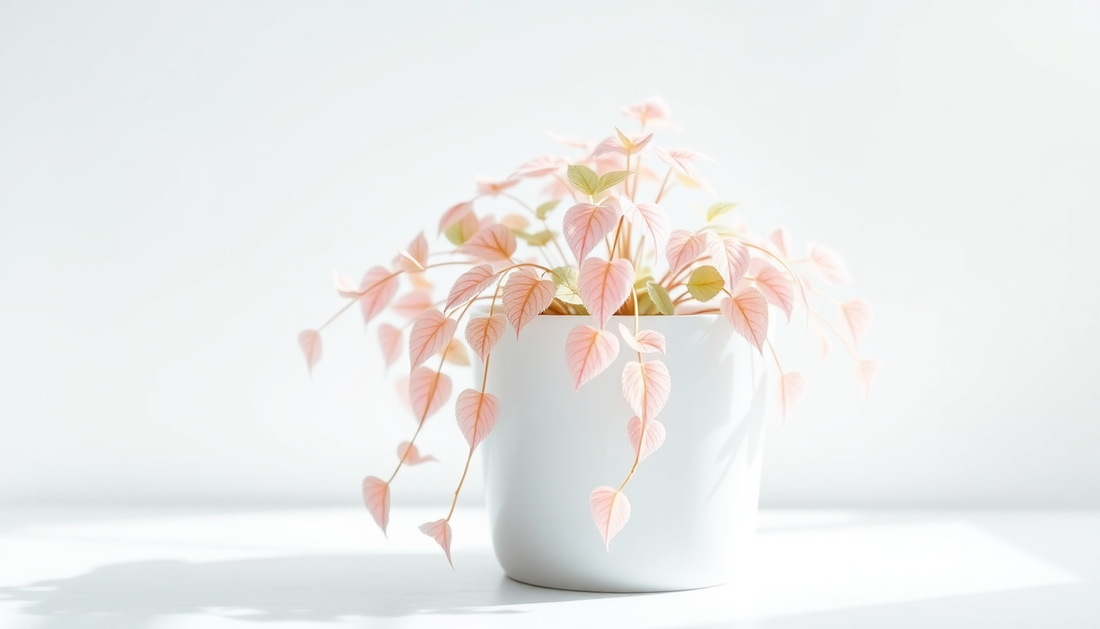 Syngonium Pink Plant in Plastic Pot – Unique Pink Gift Options for Diwali
