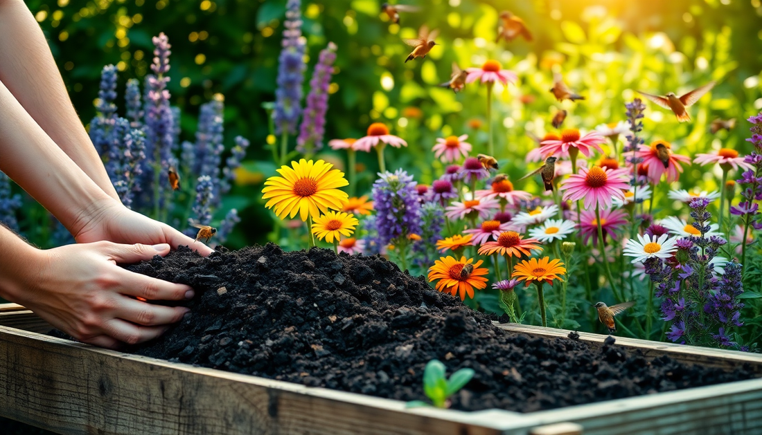 The Perfect Potting Mix for Pollinator-Friendly Plants
