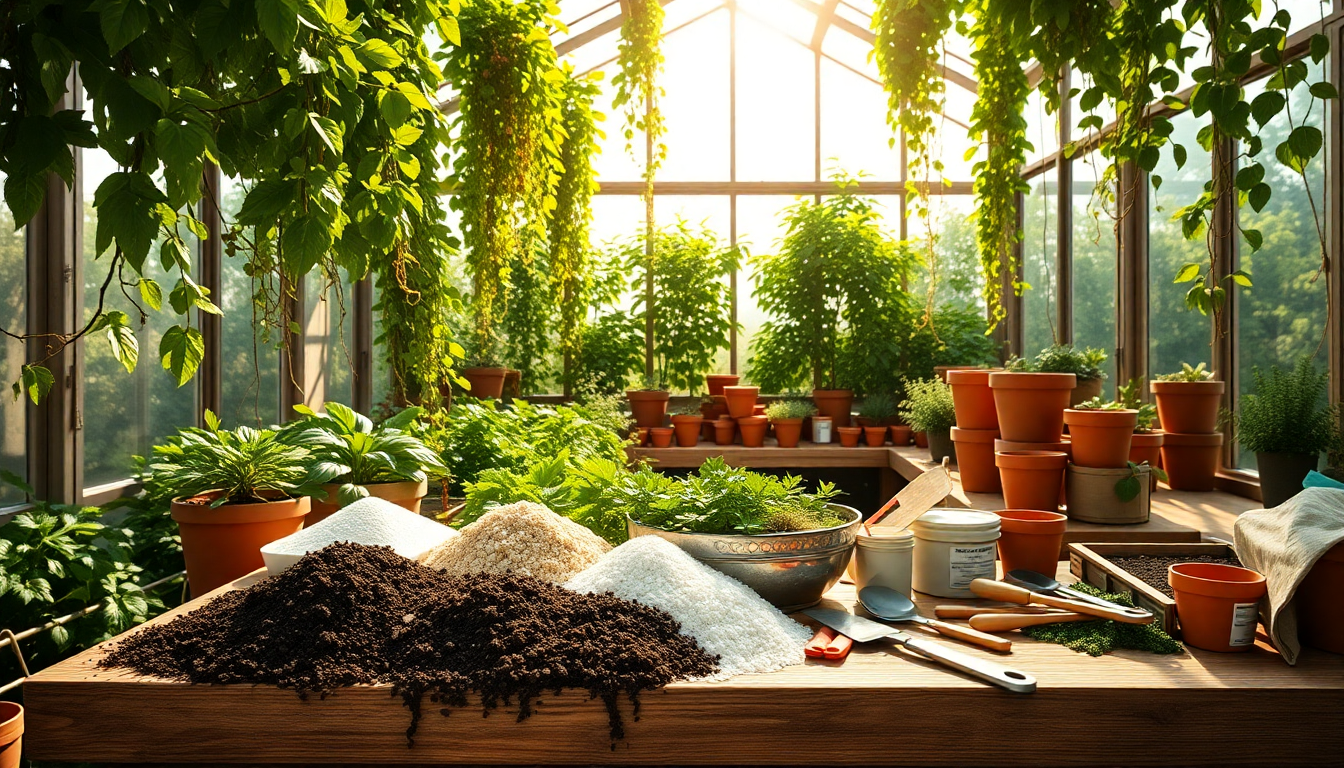 Crafting the Perfect Potting Mix for Climbing Plants