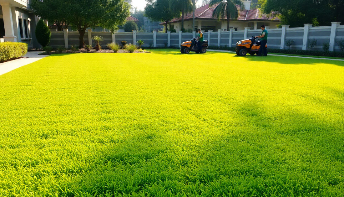 How Idyl's Lawn Care Services Keep Your Grass Green in Sarjapur Road