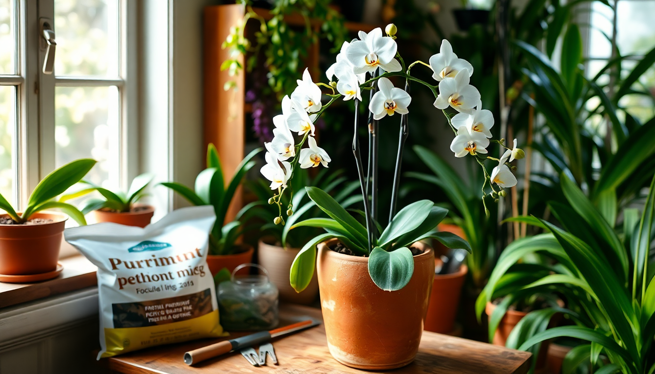 The Perfect Potting Mix for Your Indoor Vanilla Orchids