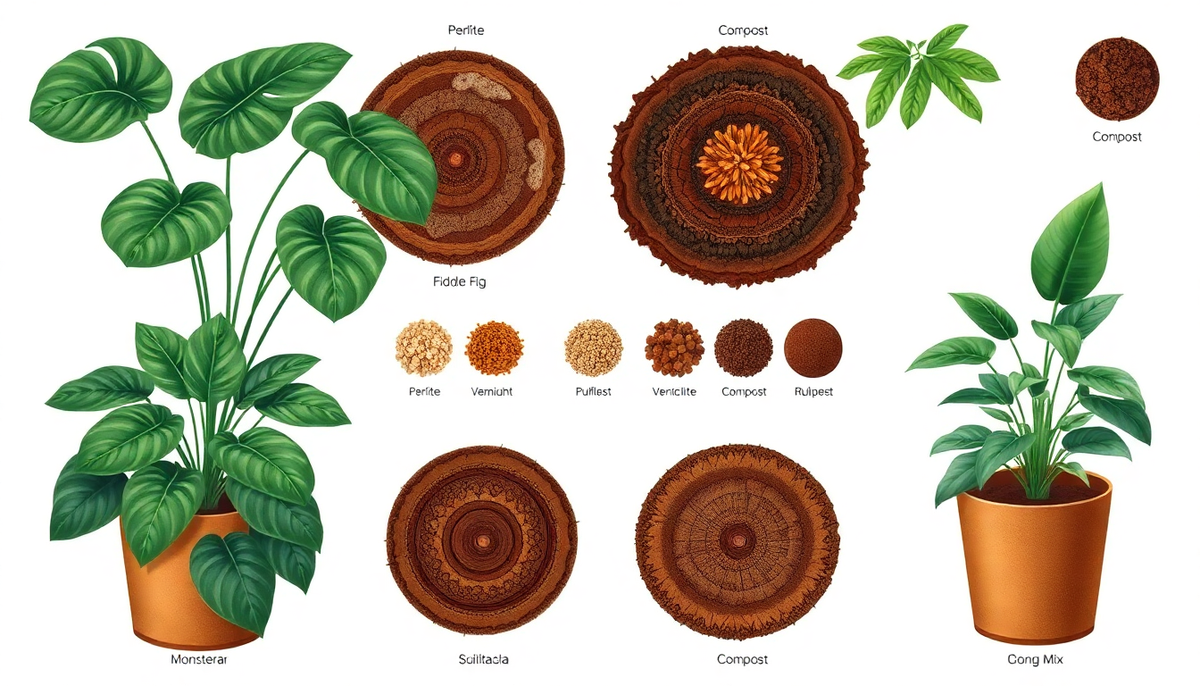 The Ultimate Guide to Soil Mixes for Indoor Plants with Thick Foliage ...