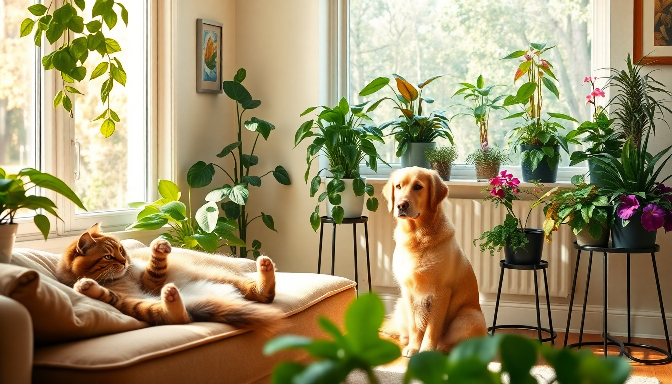 Furry Friends Approved: The Best Indoor Plants for Cat and Dog Owners