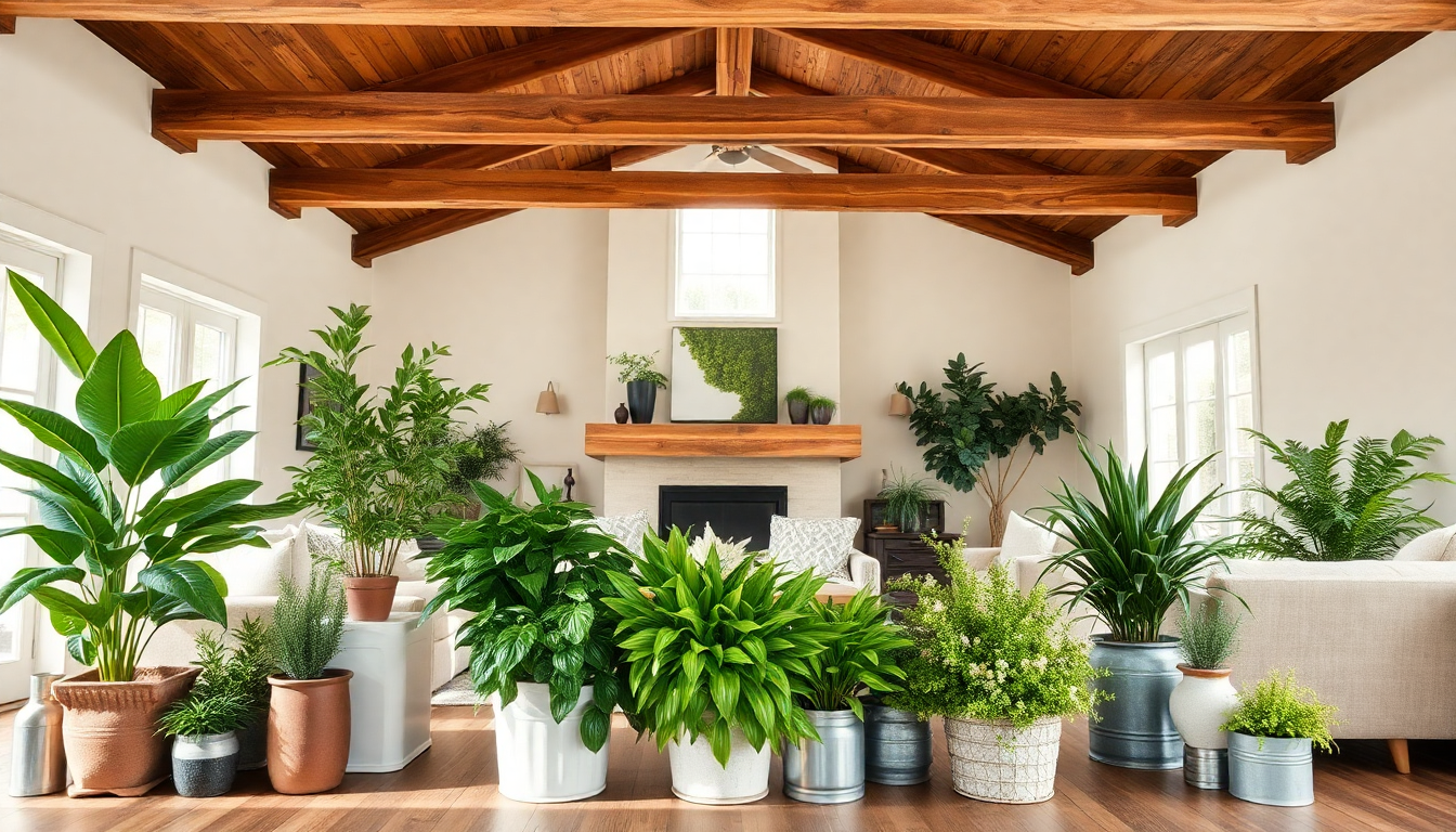 Elevate Your Home with Rustic Charm: Styling Indoor Plants for a Moder ...