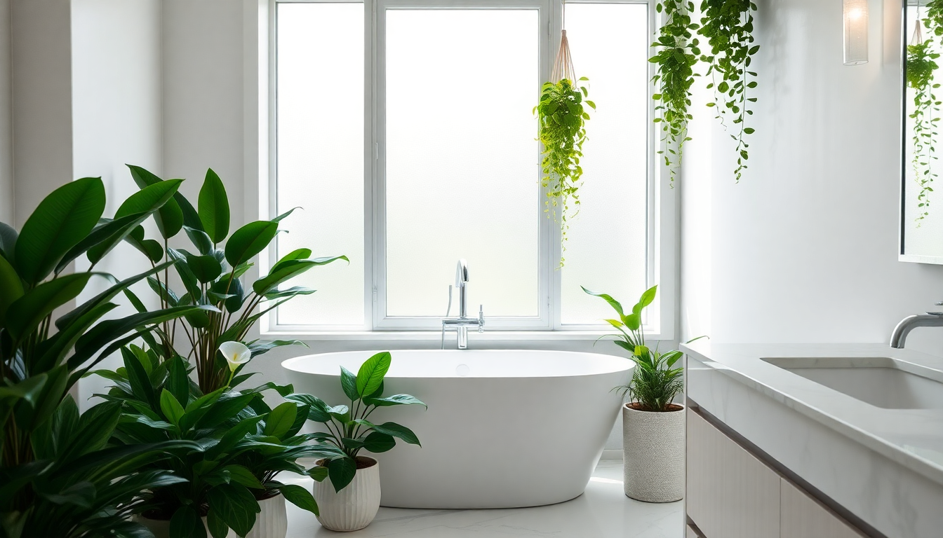Elevate Your Bathroom Oasis: The Best Plants for a Relaxing Spa-Like Experience with Idyl