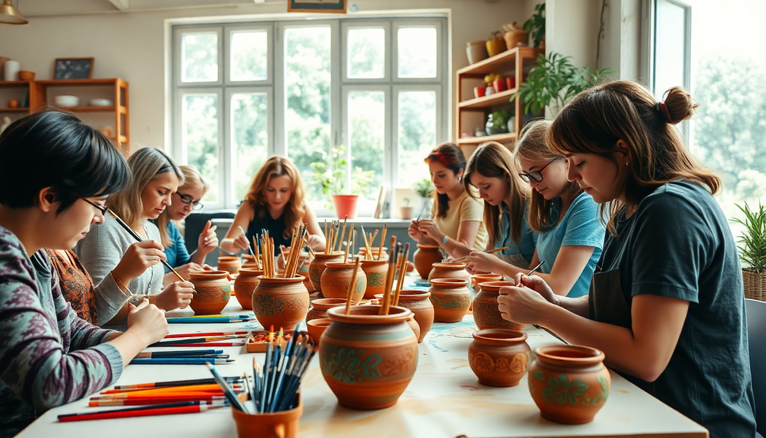 Unleash Your Creativity: DIY Terracotta Pot Painting Workshops in HSR Layout with Idyl